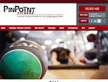 Tablet Screenshot of pinpointfit.com